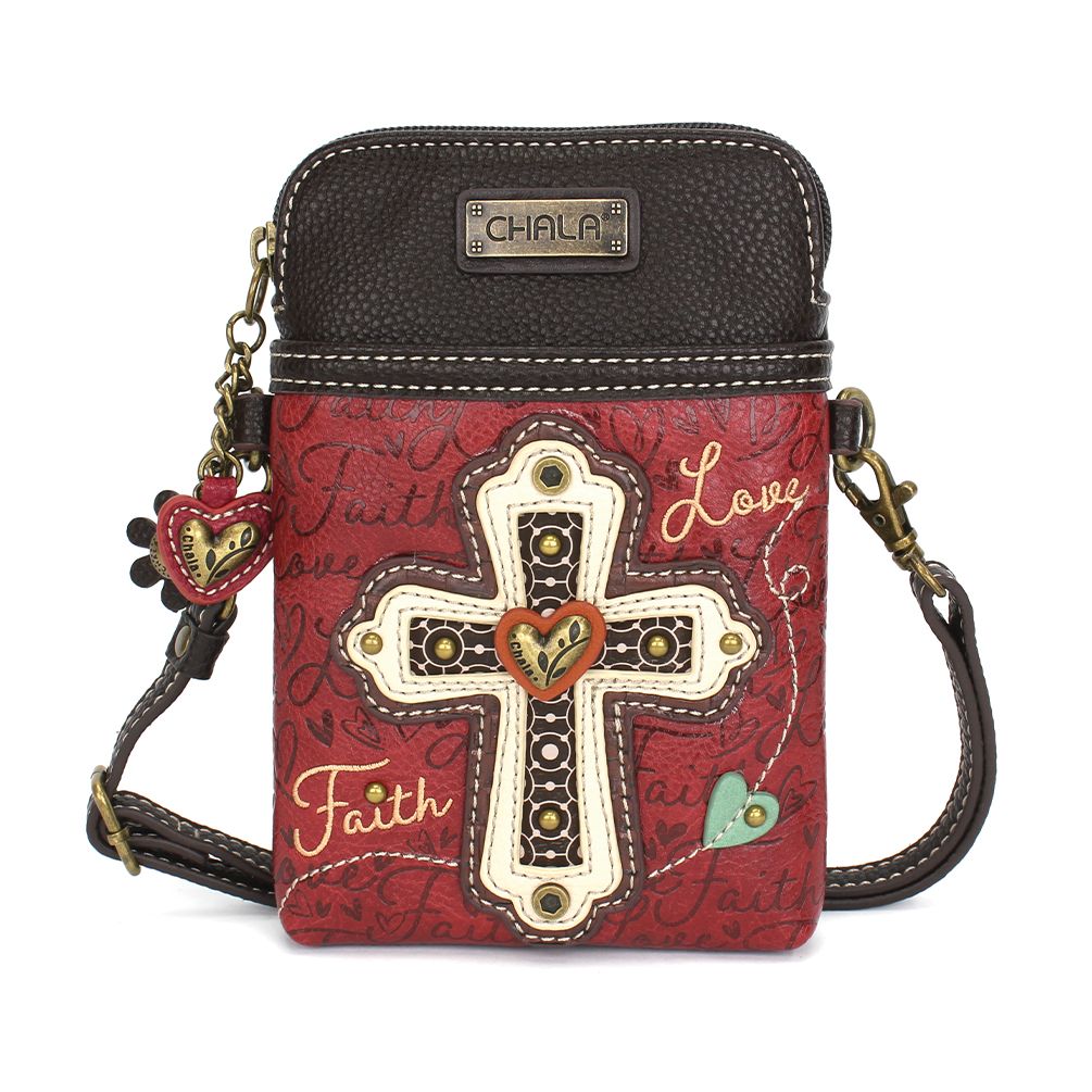 Chala Cardinal Mini Crossbody Handbag Bird Lover