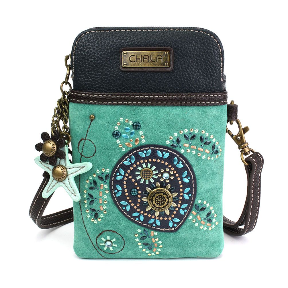 Chala 701TU7 Evolution Cellphone Crossbody Turtle Turquoise - The  Mercantile at Springdale