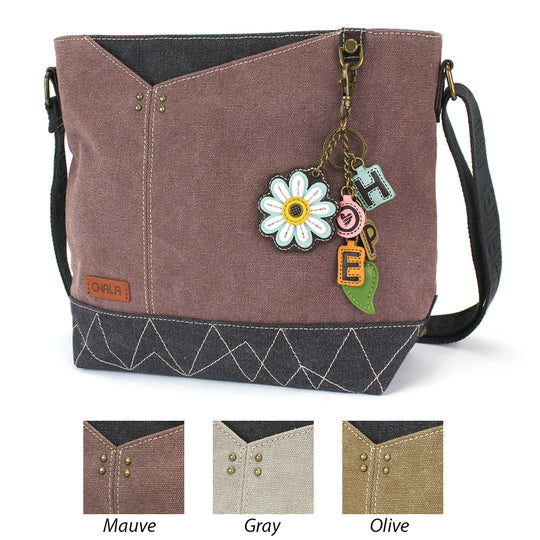 CHALA - Slim Cat Charm Patch Crossbody Bag