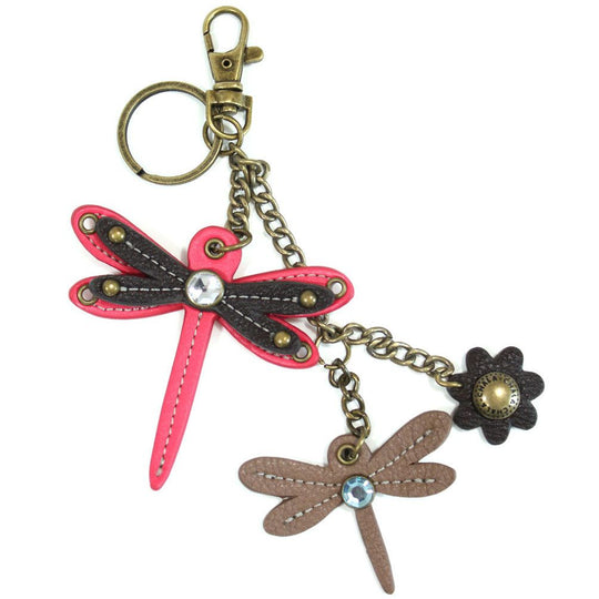 Berry BRAIDED BOHO CROSSBODY - Mini Keychain Dragonfly Chala Bag