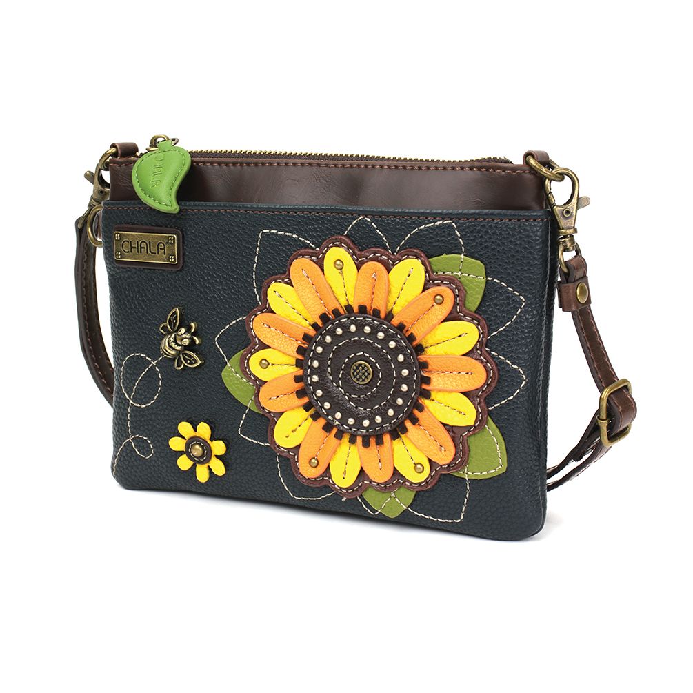 Chala Criss Messenger Bag - Sunflower - Brown